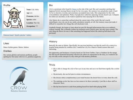 crow/lily screenshot