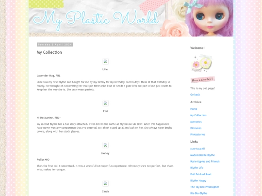 dolls/collection screenshot