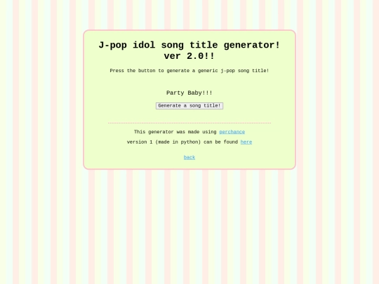 jpopgenerator2 screenshot