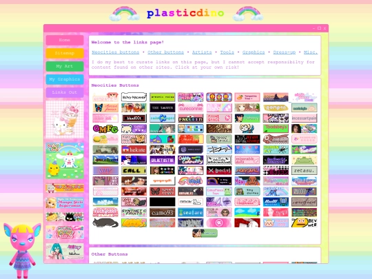 links screenshot