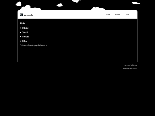 lost/links screenshot