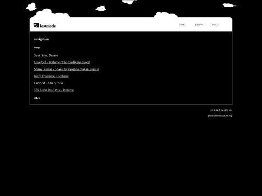 lost/navigation screenshot