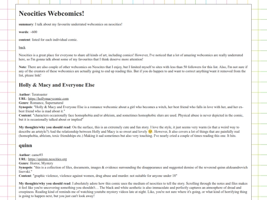 words/webcomic screenshot