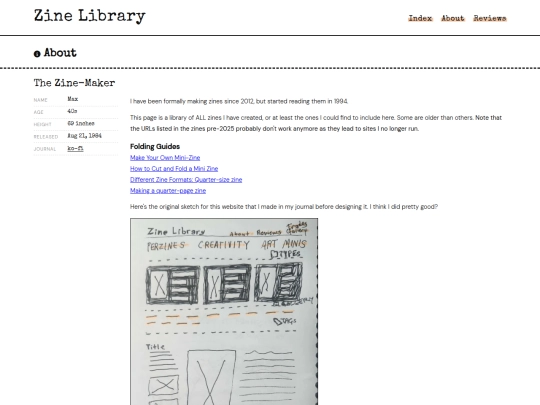 library/about screenshot