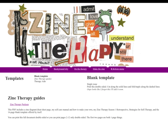 templates screenshot