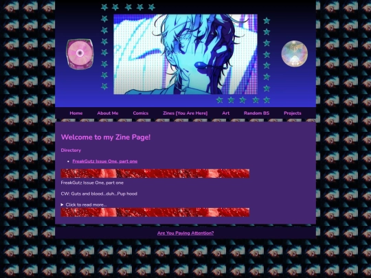 zines screenshot