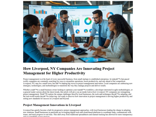 how-liverpool-ny-companies-are-innovating-project-management-for-higher-productivity screenshot