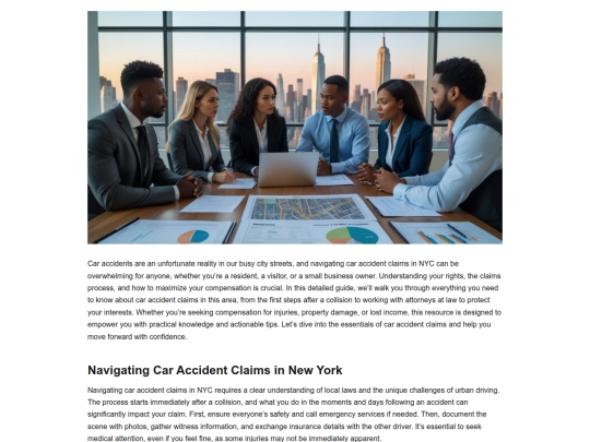 navigating-car-accident-claims-in-nyc-a-detailed-guide screenshot