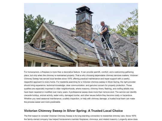 top-reasons-to-choose-victorian-chimney-sweep-for-chimney-services-in-silver-spring screenshot