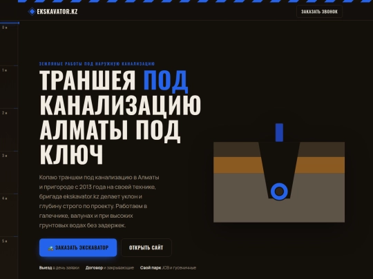 transheya-pod-kanalizaciyu screenshot