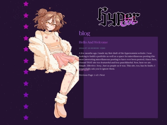 blog screenshot