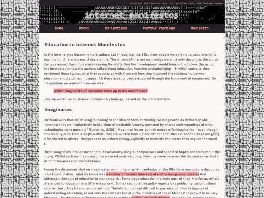education screenshot