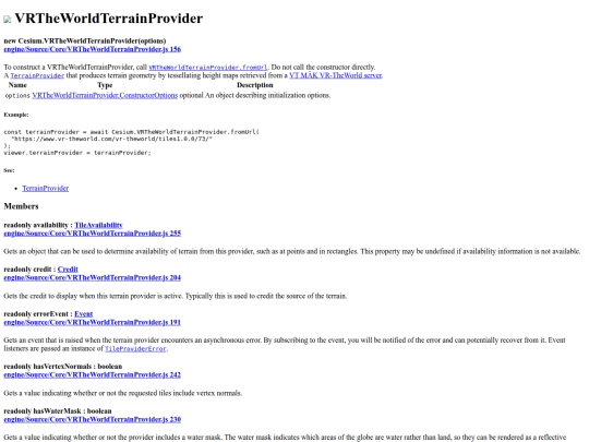 resources/cesium/engine/Build/Documentation/VRTheWorldTerrainProvider screenshot