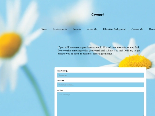 contact screenshot