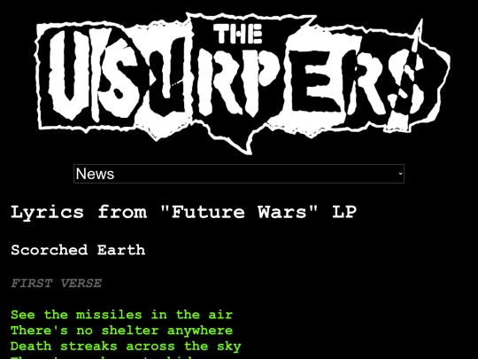 lyrics screenshot
