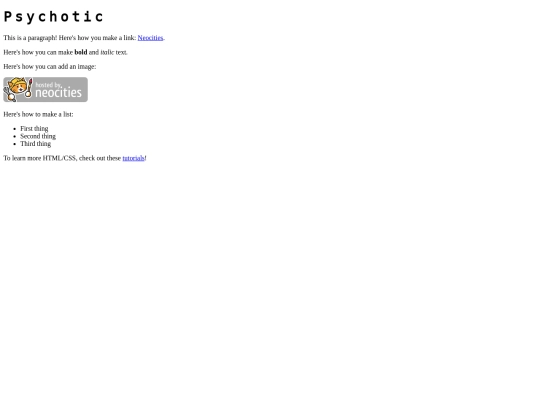 index screenshot