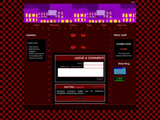webcomic screenshot