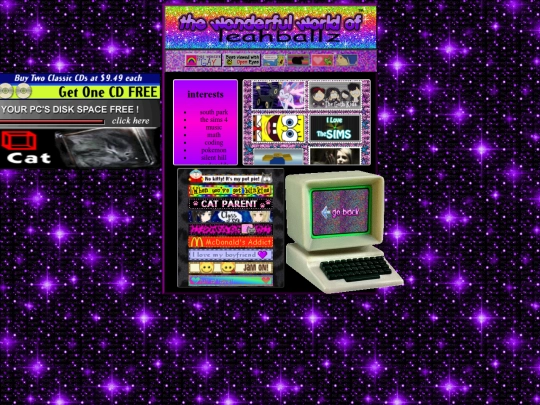 interests screenshot