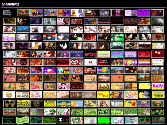 collections/stamps screenshot