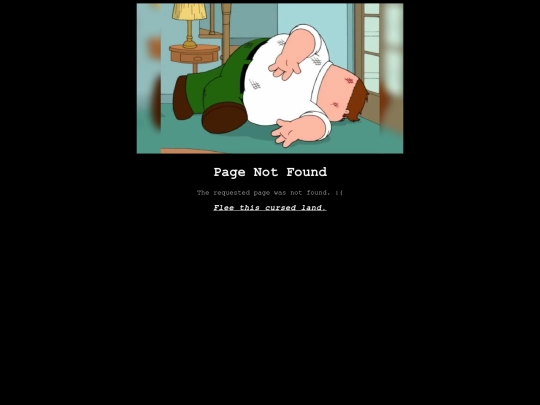 not_found screenshot