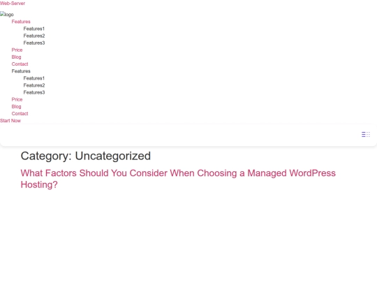 category/uncategorized screenshot