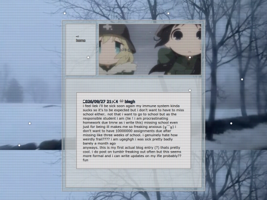 blog screenshot