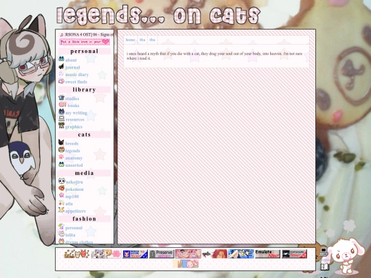 cats/legends screenshot