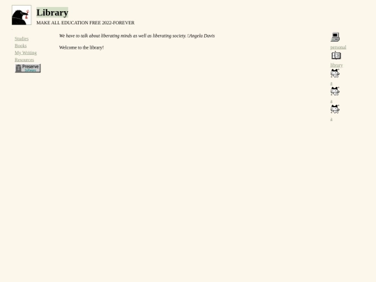 library screenshot