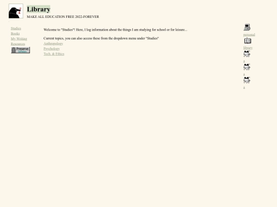 library/study screenshot