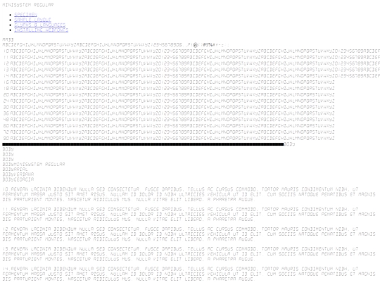 minisystem/minisystem-regular-demo screenshot