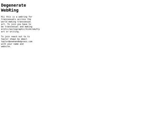 webring screenshot
