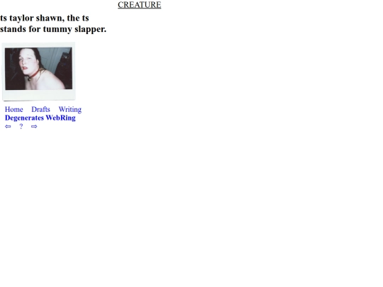 writing screenshot