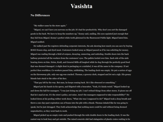 short_stories/no_differences screenshot