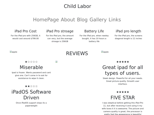 Child L Project/HomePage screenshot