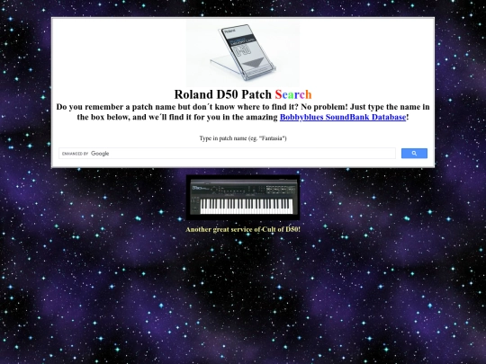 search screenshot
