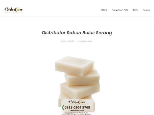 distributor-sabun-bulus-serang screenshot
