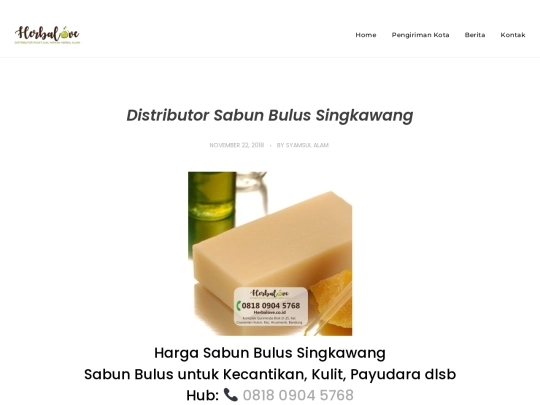 distributor-sabun-bulus-singkawang screenshot