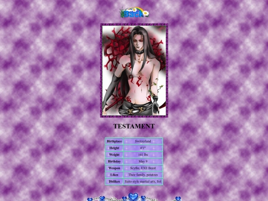 testament screenshot