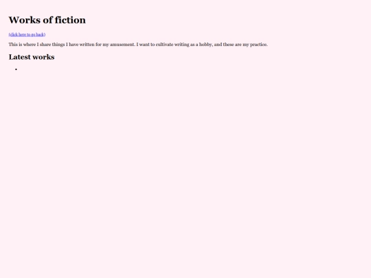 pages/fiction screenshot