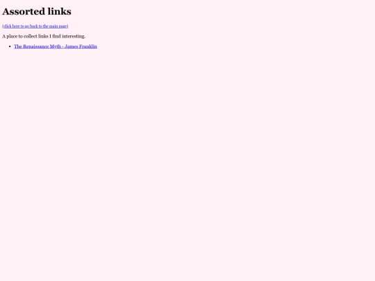 pages/links screenshot