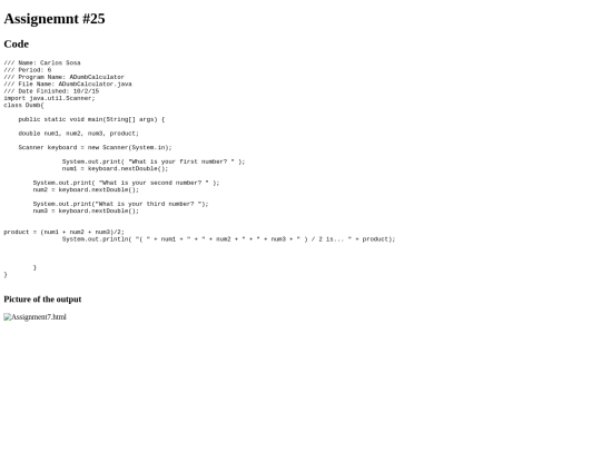 intro/printing/25/ADumbCalculator screenshot