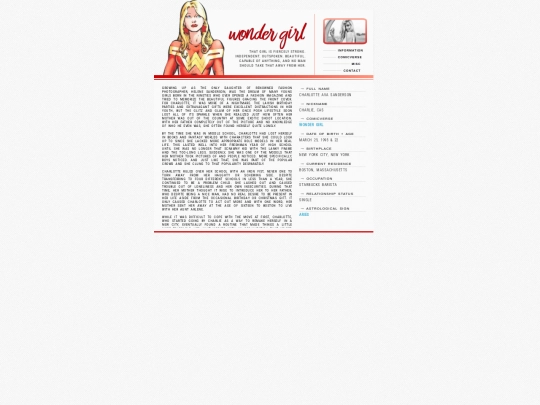 lineart/wondergirl screenshot