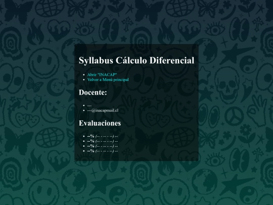 Cálculo Diferencial/Syllabus CD screenshot