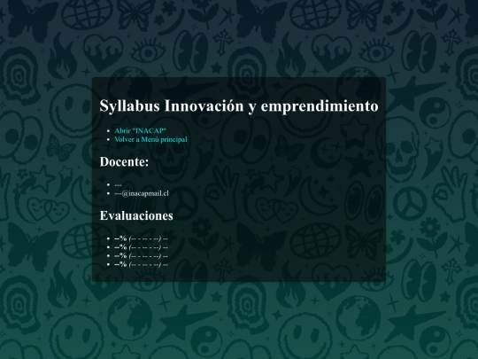 Innovación y emprendimiento/SyllabusIyE screenshot