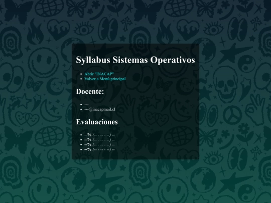 Sistemas Operativos/Syllabus SO screenshot