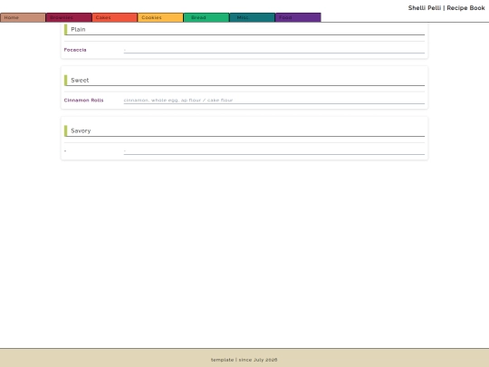 recipebook/bread screenshot