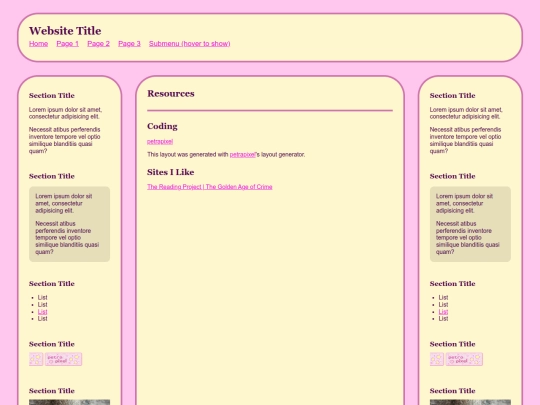 resources screenshot