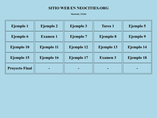 index screenshot