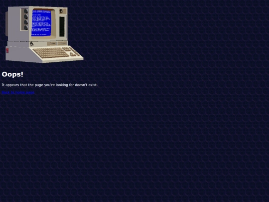 not_found screenshot