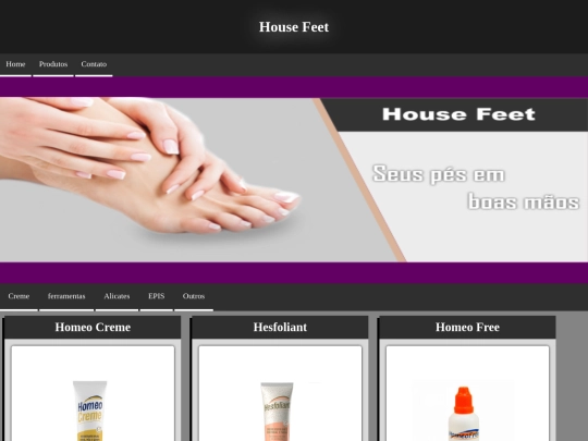 produtos screenshot